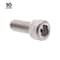 Prime-Line #10-32 Socket Head Cap Screw, Plain Stainless Steel, 1/2 in Length, 10 PK 9177761 - alternate 2
